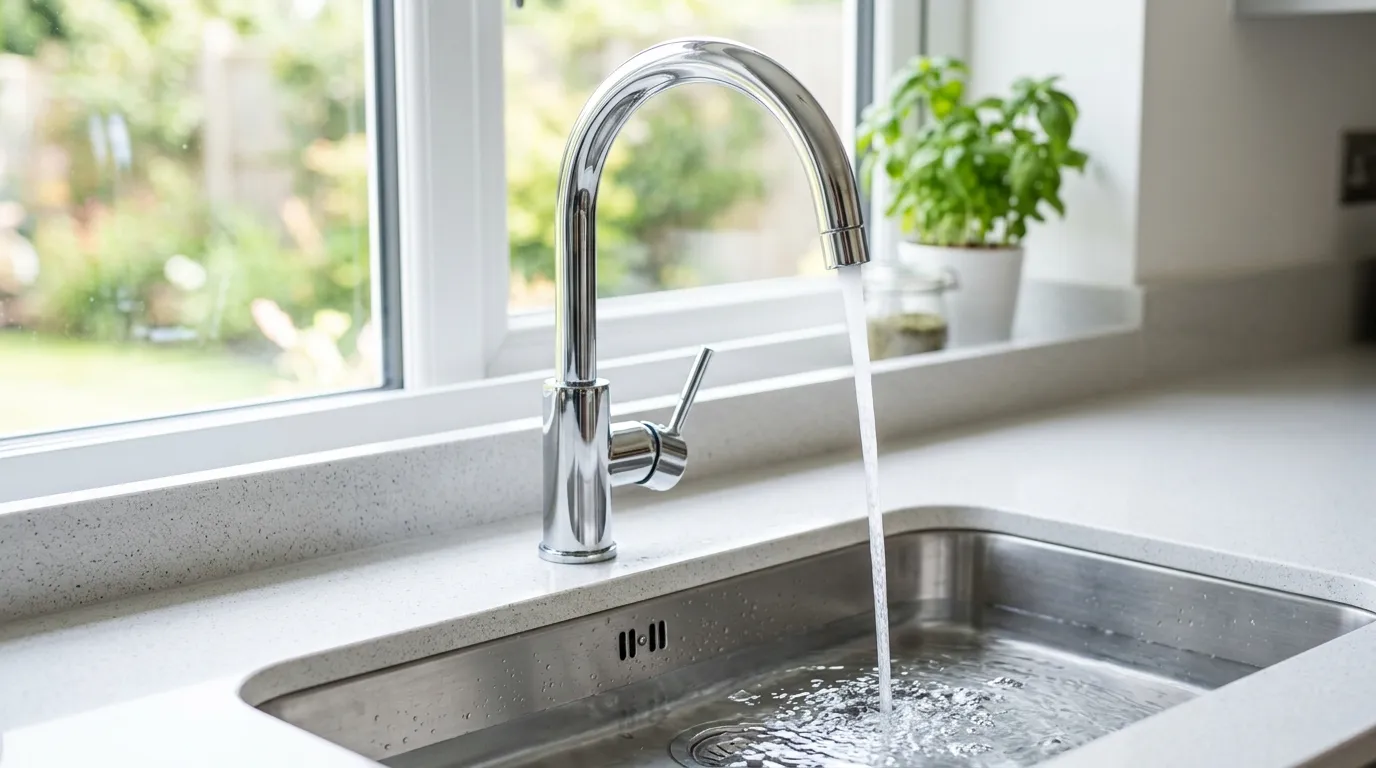 Local Plumbing Master Pros same day plumber fixing a faucet in Dumont, NJ